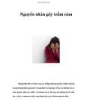 Nguyên nhân gây trầm cảm