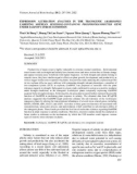 Expression alteration analyses in the transgenic Arabidopsis carrying soybean histidine-containing Phosphotransmitter gene under salinity stress condition