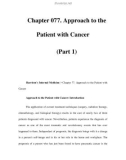 Chapter 077. Approach to the Patient with Cancer (Part 1)