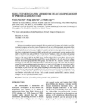 Simulated microgravity altered the cell cycle progression of porcine granulosa cells