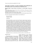 Selection of optimal culture conditions for expression of recombinant beta-glucosidase in Escherichia coli