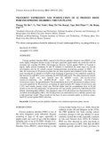 Transient expression and purification of S2 protein from Porcine epidemic diarrhea virus in plants