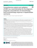 Comprehensive analysis and validation of SNX7 as a novel biomarker for the diagnosis, prognosis, and prediction of chemotherapy and immunotherapy response in hepatocellular carcinoma