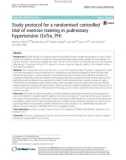 Study protocol for a randomised controlled trial of exercise training in pulmonary hypertension (ExTra_PH)