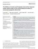 The Wellness Incentive and Navigation intervention improved health‐related quality of life among Medicaid enrollees: A randomized pragmatic clinical trial