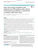 Home Non Invasive Ventilation (NIV) treatment for COPD patients with a history of NIV-treated exacerbation; a randomized, controlled, multi-center study