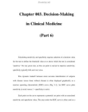 Chapter 003. Decision-Making in Clinical Medicine (Part 6)