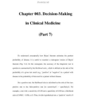 Chapter 003. Decision-Making in Clinical Medicine (Part 7)