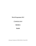 Work Programme 2011 - COOPERATION THEME 1 Health