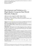 Development and validation of a high-quality composite real-world mortality endpoint