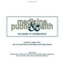 COMMITTEE ON MEDICINE AND PUBLIC HEALTH