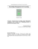 Towards a framework for teaching about information technology risk in health care: Simulating threats to health data and patient safety