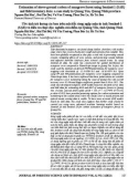 Estimation of above-ground carbon of mangrove forest using Sentinel-1 (SAR) and field inventory data: a case study in Quang Yen, Quang Ninh province