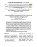 Analysis of the association between the Gly972Arg polymorphism in IRS1 gene and the risk of prediabetes among vietnamese women