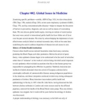 Chapter 002. Global Issues in Medicine