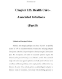 Chapter 125. Health Care– Associated Infections (Part 8)