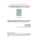 Designing problem-based curricula: The role of concept mapping in scaffolding learning for the health sciences