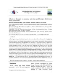 Effects of drought on enzyme activities and hotspot distribution along plant roots