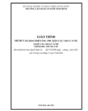 Giáo trình Khai triển ống, phụ kiện cấp thoát nước (Nghề: Cấp thoát nước - Trung cấp) - Trường Cao đẳng Cơ giới Ninh Bình (2021)