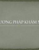 Bài giảng Phương pháp khám mắt