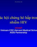 Các hội chứng hô hấp trong nhiễm HIV