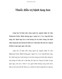 Thuốc điều trị bệnh lang ben