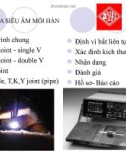 Bài giảng Bài 6: Kiểm tra siêu âm mối hàn