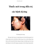 Thuốc mới trong điều trị các bệnh dị ứng