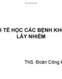 Bài giảng Dịch tễ học các bệnh không lây nhiễm - Th.S Đoàn Công Khanh