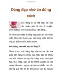 Dáng đẹp nhờ ăn đúng cách