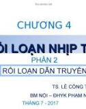 Bài giảng ECG - Chương 4: Rối loạn nhịp tim (Phần 2)