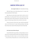 KHÁM TỔNG QUÁT