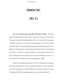 TIDOCOL (Kỳ 2) ột