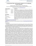 An experimental study OMN evaporative condenser in air conditioning systems using R744