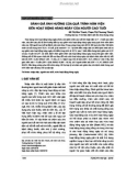 Đánh giá ảnh hưởng của quá trình nằm viện đến mức hoạt động hàng ngày của người cao tuổi