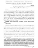 Financial capacity for sustainable growth of enterprises doing business in the clean energy sector in Vietnam, contributing to promoting net zero emissions policy