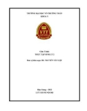 Giáo trình Thực tập Sinh lý 2 - Trường ĐH Võ Trường Toản (Năm 2022)