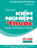 Tạp chí Kiểm nghiệm thuốc – Số 3/2020