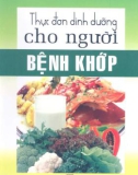 thực đơn dinh dưỡng cho người bệnh khớp