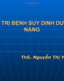 Điều trị bệnh suy dinh dưỡng