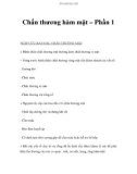 Chấn thương hàm mặt – Phần 1