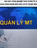 Bài giảng Quản lý môi trường: Chương 2 - ThS. Trương Thị Diệu Hiền