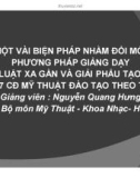 Bài giảng Một vài biện pháp nhằm đổi mới phương pháp giảng dạy môn luật xa gần và giải phẫu tạo hình cho k7 CĐ mỹ thuật đào tạo theo tín chỉ - Nguyễn Quang Hưng