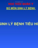 Bài giảng bộ môn Sinh lý bệnh: Sinh lý bệnh tiêu hóa (2)