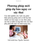 Phương pháp mới giúp dự báo nguy cơ sảy thai