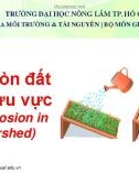 Bài giảng Quản lý lưu vực: Chương 5 - ThS. Nguyễn Duy Liêm