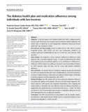 The diabetes health plan and medication adherence among individuals with low incomes