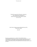 Culturally Appropriate Information, Education and Communication Strategies for Improving Adolescent Reproductive Health in Cusco, Peru