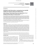 Pragmatic (trial) informatics: A perspective from the NIH Health Care Systems Research Collaboratory