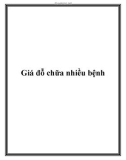 Giá đỗ chữa nhiều bệnh